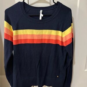 Colorful Striped Women's Sweater